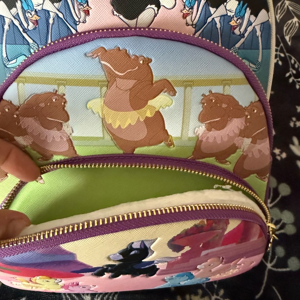 NWT. Loungefly Fantasia Bag - Picture 11 of 12